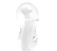 BeHorny Masturbateur Masculin Côtelé et Profilé à Sensation Anale Étroite, Transparent, 100 Grammes