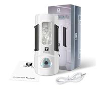 BeHorny Masturbateur masculin, tunnel rechargeable multi-modes pour une stimulation époustouflante