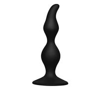 BeHorny Perles Anales Butt anal, Pointe Coudée, Base Ventouse pour un Plaisir Mains Libres