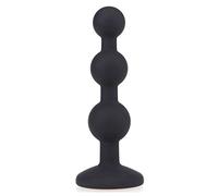 BeHorny Plug anal en silicone avec perles anales et base à ventouse
