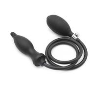 BeHorny Plug anal gonflable, pompe haute pression et valve