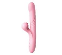 BeHorny Vibromasseur clitoridien lapin, jouet sexuel à succion et poussée