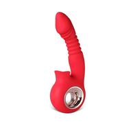 BeHorny Vibromasseur lapin en silicone, étanche et rechargeable, stimulateur de clitoris