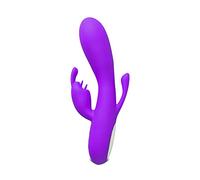 BeHorny Vibromasseur lapin, stimulateur de clitoris et point G, rechargeable, jouet sexuel ultra-puissant