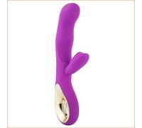 BeHorny Vibromasseur lapin, stimulateur de clitoris et point G, rechargeable, méga-puissance