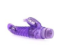BeHorny Vibromasseur Rabbit, stimulateur de clitoris et point G, méga-puissance