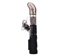 BeHorny Vibromasseur Rabbit, stimulateur de clitoris et point G, puissance exceptionnelle et perles rotatives
