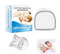 behound SnoreDestroy - Snore Destroy Tongue Retainer, Tongue Retainer Snoring for Improved Sleep Quality, Silicone Quietnights Tongue Retainer, Clear Silicone Tongue Retainer (1 Pcs)