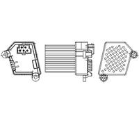 BEHR HELLA SERVICE 5HL 351 311-521 Regler, Innenraumgebläse