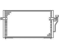 BEHR HELLA SERVICE 8FC 351 037-351 Kondensator, Klimaanlage