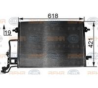 BEHR HELLA SERVICE 8FC 351 300-394 Kondensator, Klimaanlage