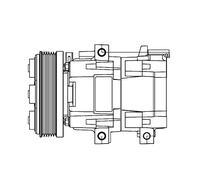 MAHLE ORIGINAL Compresseur de climatisation Compresseur De Climatisation ACP 88
