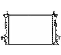BEHR HELLA SERVICE 8MK 376 716-284 Radiateur, refroidissement du moteur
