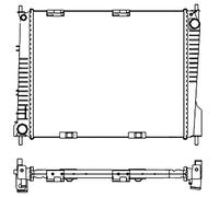 BEHR HELLA SERVICE 8MK 376 735-141 Radiateur, refroidissement du moteur