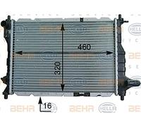 BEHR HELLA SERVICE 8MK 376 748-721 Radiateur, refroidissement du moteur