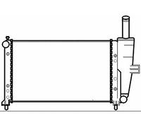 BEHR HELLA SERVICE 8MK 376 767-611 Radiateur, refroidissement du moteur