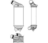 BEHR HELLA SERVICE 8ML 376 746-791 *** PREMIUM LINE *** Intercooler, échangeur