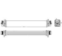 BEHR HELLA SERVICE 8ML 376 756-291 *** PREMIUM LINE *** Intercooler, échangeur