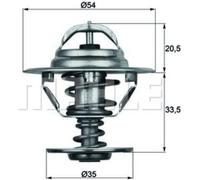 Behr Thermot-Tronik Thermostat, liquide de refroidissement Tx 8 88D