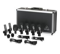 Behringer BC1200 Jeu de Micros Professionnels de Batterie de 7 Pièces pour Utilisation en Studio ou en Concert