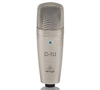 Behringer Microphone à condensateur de studio C-1U USB compatible PC et Mac