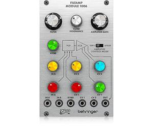 Behringer FILTAMP MODULE 1006 Légendaire Module VCF et VCA Passe-Bas 24 dB Série 2500 pour Eurorack