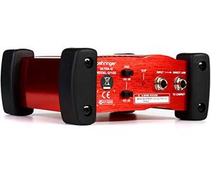 Behringer GI100 Ultimate Portable DI Box pour Les Guitaristes à la Recherche d'un Son Vintage et de Puissance