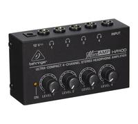 Behringer HA400 Amplificateur Casque Stéréo Ultra-Compact 4 Canaux