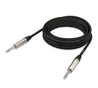 Behringer Instrument Cable - Guitar Cable - 1/4 Inch TS Male to 1/4 Inch TS Male - 6 m / 19.7 ft - Gold Performance - GIC-600