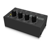 Behringer MICROAMP HA400 Ultra-Compact 4-Channel Stereo Headphone Amplifier for Studio Monitoring