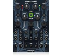 Behringer SWORDS Dual Analog Multi-Mode Filter for Eurorack Synthesizers, Low-Pass, High-Pass, Band-Pass & Notch Filters for Sound Shaping