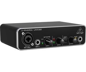 Behringer UMC22 U-Phoria Interface audio USB