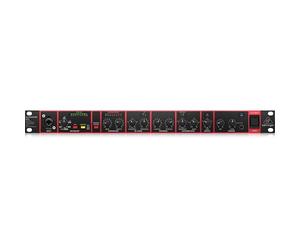 Behringer UV1 Audiophile Mic Preamplifier, Voice Processor and 192 kHz USB Audio Interface Rouge/Noir