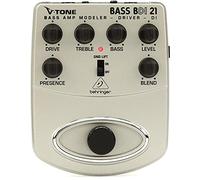 Behringer BDI21 Préampli Basse à Modélisation pour Enregistrement Direct/Boîte de Direct Passive DI