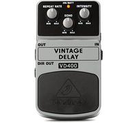 Best Price Square Guitar Pedal, Vintage Delay VD400 by BEHRINGER