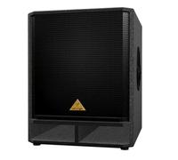 Behringer VP1800S Caisson de Basse Subwoofer 18 Pouces 1600W Enceinte Sono Professionnelle DJ Audio Caisson de Basse Actif Haut Parleur Puissant