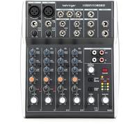 Behringer XENYX 802S Mélangeur analogique à 8 entrées haut de gamme avec interface de diffusion USB