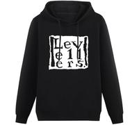 BEIDAHUANG Levellers Hoody Unisex Ptinted Hoodies Long Sleeve Men's Hooded with Pocket Black S