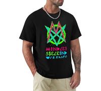 BEIDAHUANG Mindless Self Indulgence T-Shirt O-Neck Unisex Short Sleeve T-Shirt Black S