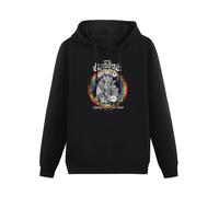 BEIDAHUANG The Banana Splits Show in La Song Swingo Bingo Rainbow Hoody Unisex Long Sleeve Hooded with Pocket Black XL