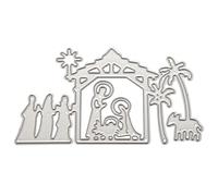 BEIEM Coupe Meurt Pochoir Modèle Scrapbooking Gaufrage Pochoir Pochoirs Pochoir, Pour Sizzix Big Shot/Cuttlebug/Et Autres Poinçons (G)
