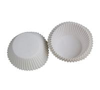 Beiersi Caissettes Cupcake Muffins Moule Pâtisserie Décor Lot de 100 (Blanc)