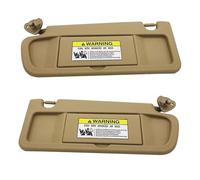 Beige 1 Ensemble Pare-soleil Intérieur De Voiture Panneau Pare-soleil De Toit Avec Miroir Intégré Pour Civic 2006-2011 Des pièces Rechange
