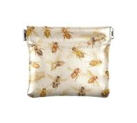Beige Bee Insect Beige Petit sac à main en cuir imperméable pour femme Porte-cartes pour femme, Beige abeille insecte beige, taille 1, art imprimé, Beige abeille insecte beige, 1 size, Impression