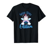 Beige Blues Bébé Édition Arc-en-Ciel Licorne Magique T-Shirt