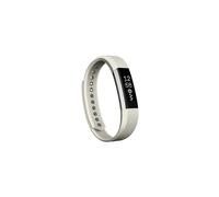 (Beige) Bracelet de montre en silicone à texture oblique pour montre Fitbit Alta, petite taille, longueur :