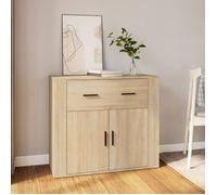 (Beige) Buffet bahut - Buffet Enfilade Chêne sonoma 80x33x70 cm bois ingénierie 446443