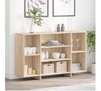 Beige Buffet de rangement - Vitrine bahut - armoire console Pour cuisine, chêne sonoma 120 x 30 x 75cm - Bois d'ingénierie 9070879