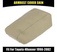 Beige Centre Console Couverture Arrêt Couverture Tampon Polissage Microfibre Cuir
