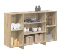 Beige Commode Salon, CHIC Buffet bas/Cabinet, 1 PC, chêne sonoma 120x30x75 cm bois d'ingénierie N12959